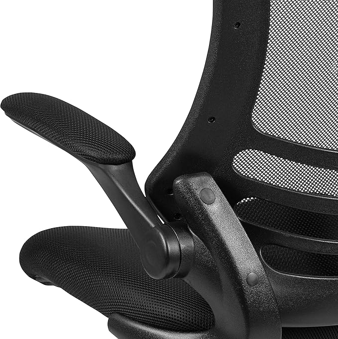 Flash Furniture Kelista Mid-Back Black Mesh Swivel Ergonomic Task Office Chair