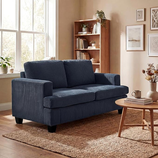 YOUDENOVA Sofa, 63” Comfy Loveseat Sofa