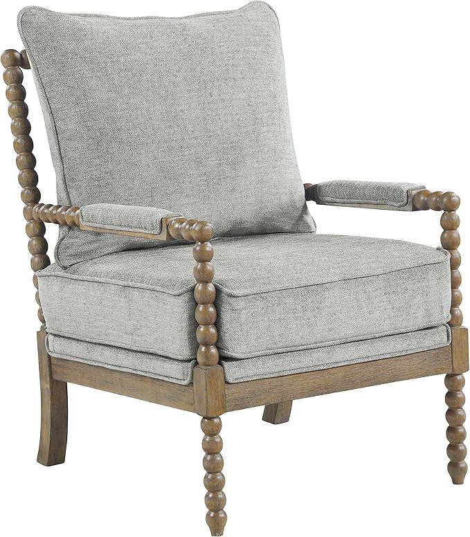 OSP Home Furnishings Fletcher Spindle Accent Chair