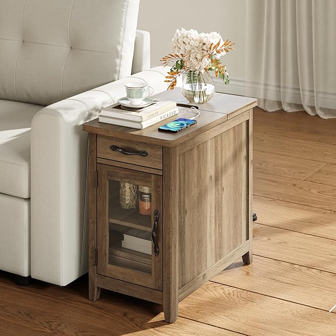 LINSY HOME End Table Set of 2
