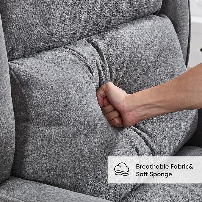HCHAIRH Nursery Rocking Chairs, Modern Wingback Accent Chairs