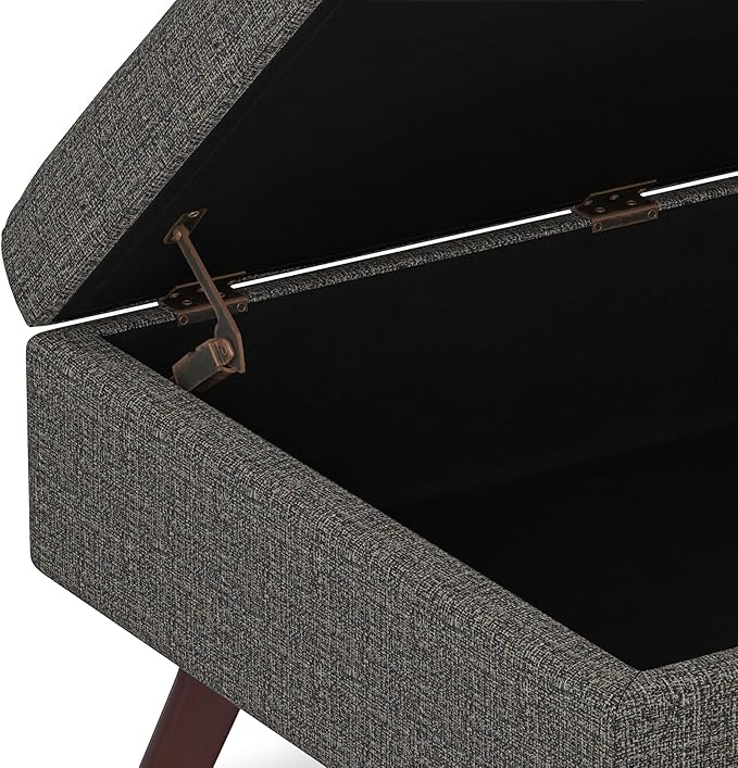 SIMPLIHOME Owen Coffee Table Storage Ottoman