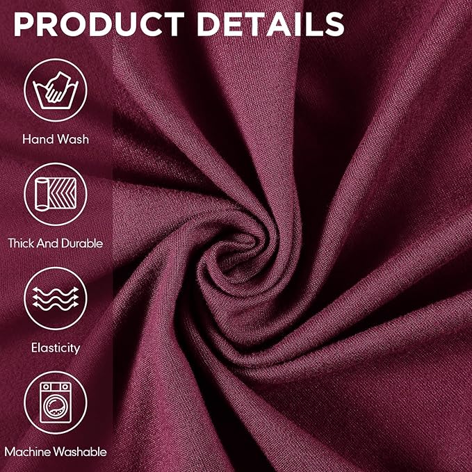 Peryiter 2 Pcs Sofa Covers Couch and Loveseat Covers Set Stretch Sofa Slipcover