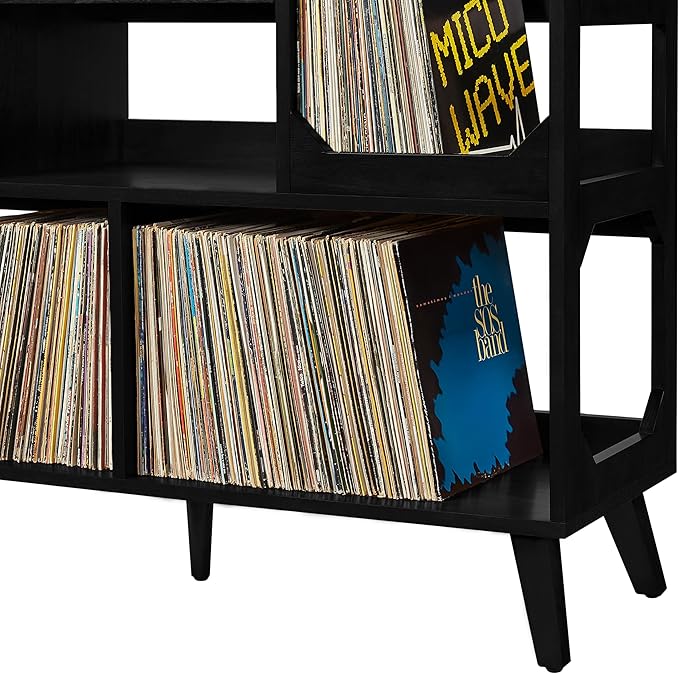 Crosley Furniture Asheville Mid-Century Modern Media Console Record Player Stand