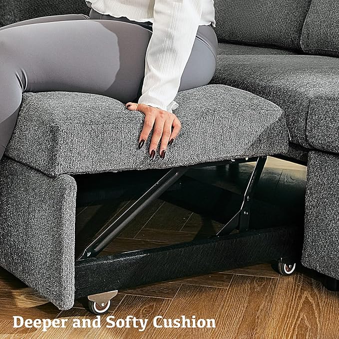 Belffin Modular Sectional Sleeper Sofa