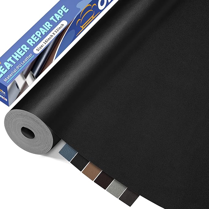ONine Leather Repair Patch, Self-Adhesive Couch Patch, Car Seats Backpack