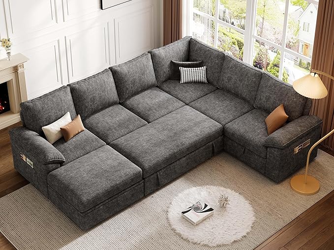 108 Inch Sectional Sleeper Sofa