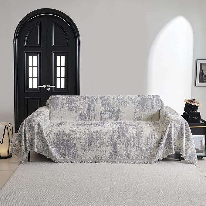 MYSKY HOME Couch Cover for Sectional Sofa Set Furniture Sofa Cover Washable for