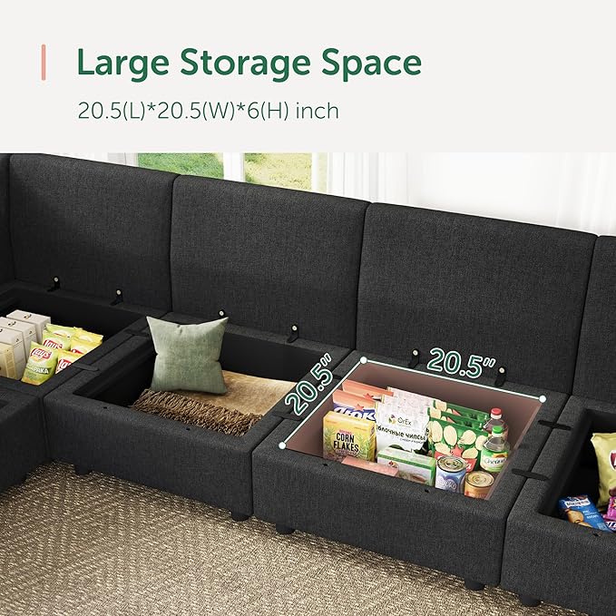 HONBAY Modular Sectional Sofa