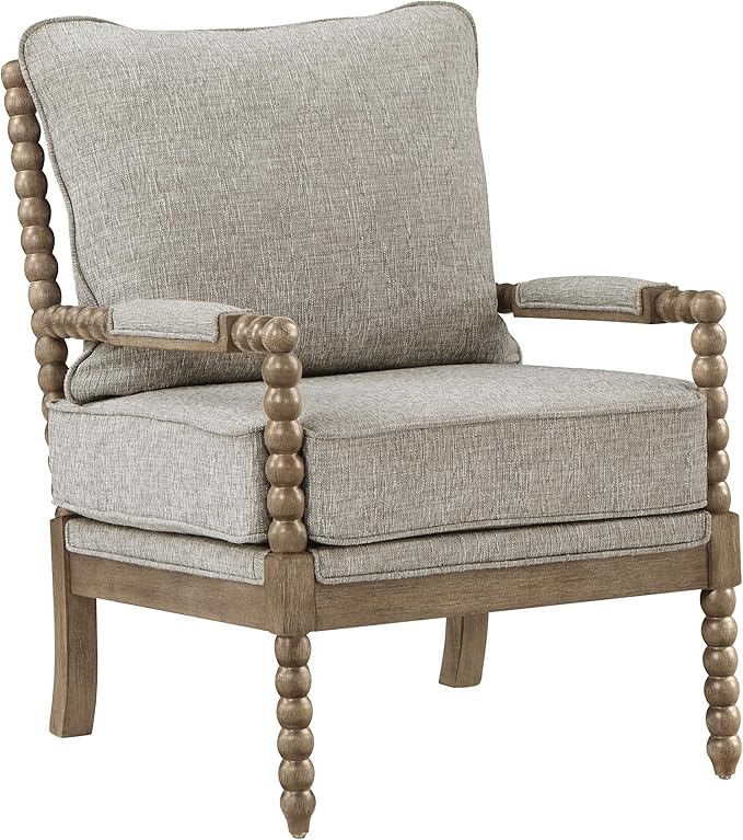 OSP Home Furnishings Fletcher Spindle Accent Chair