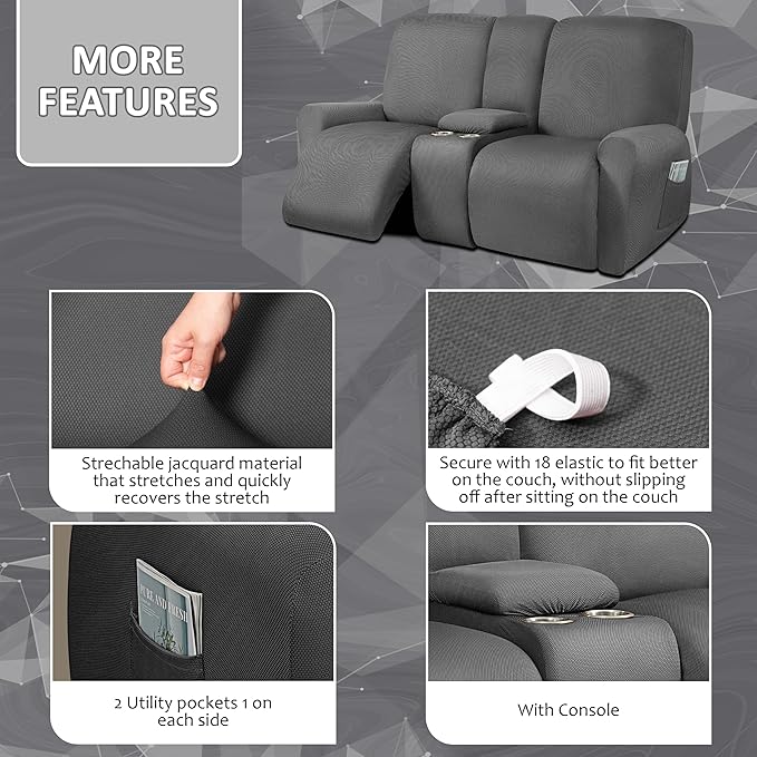 ULTICOR Reclining Love Seat