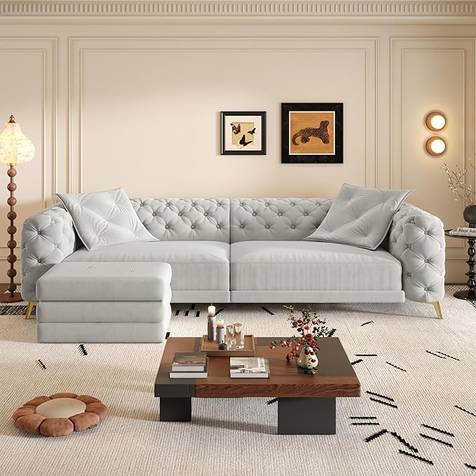 97.7" Convertible Queen Sleeper Sofa