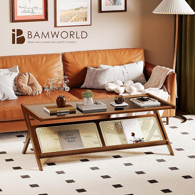 Bamworld Rattan Coffee Table