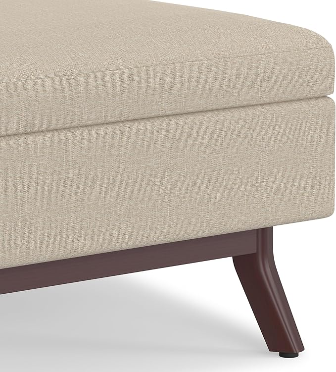 SIMPLIHOME Owen Coffee Table Storage Ottoman