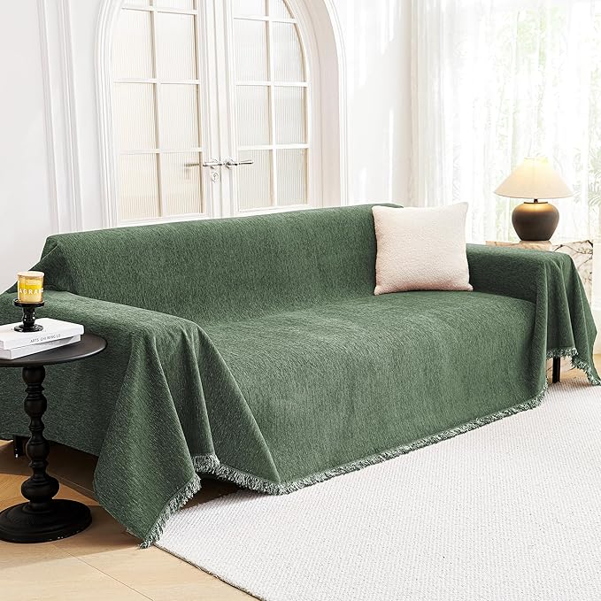 MYSKY HOME Couch Cover for Dogs, Washable Couch Covers, Non Slip Couch Sofa