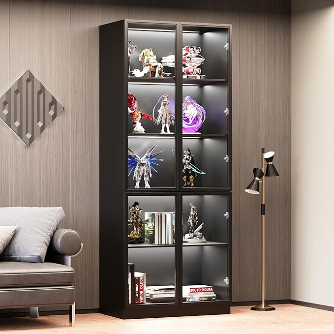 Wildhome Wooden Display Storage Cabinet