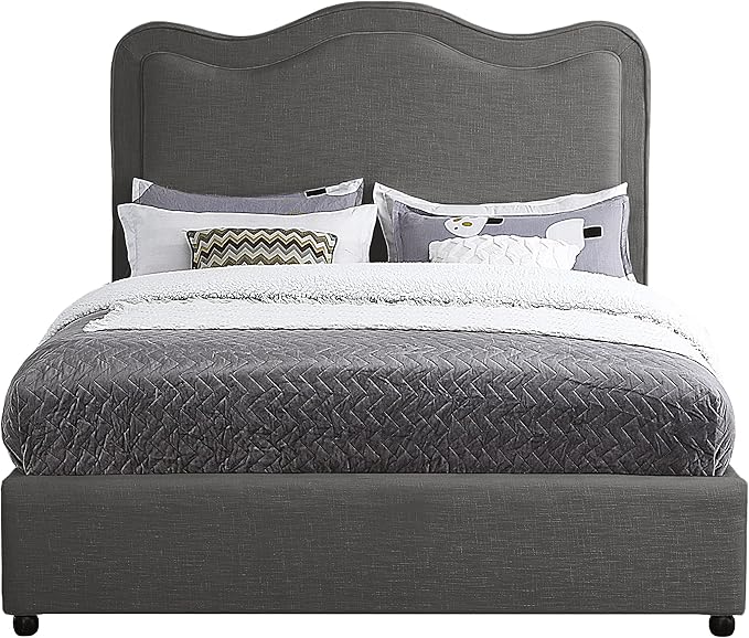 Meridian Furniture FelixGrey-Q Felix Collection Modern | Contemporary Linen