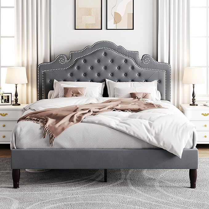 Allewie Queen Size Bed Frame