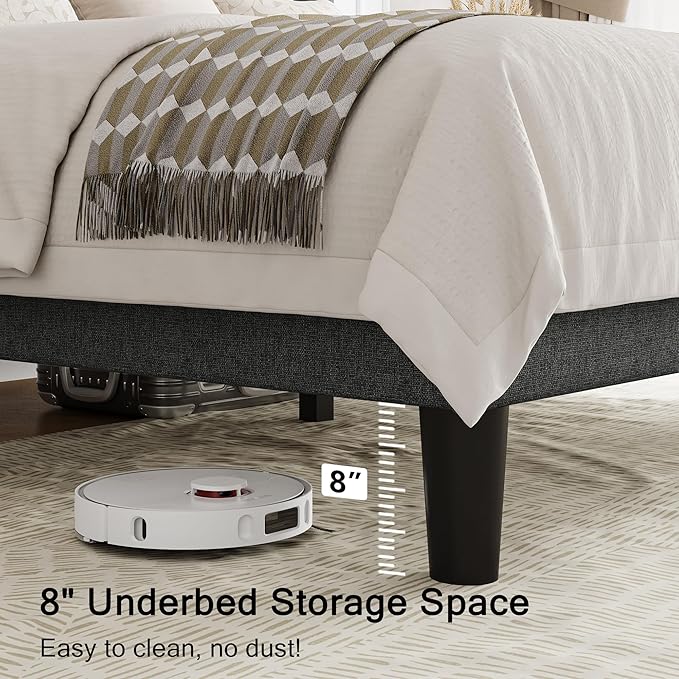 Einhomn King Size Platform Bed Frame