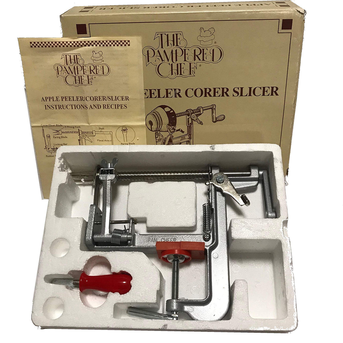 The Pampered Chef Apple Peeler/Corer/Slicer