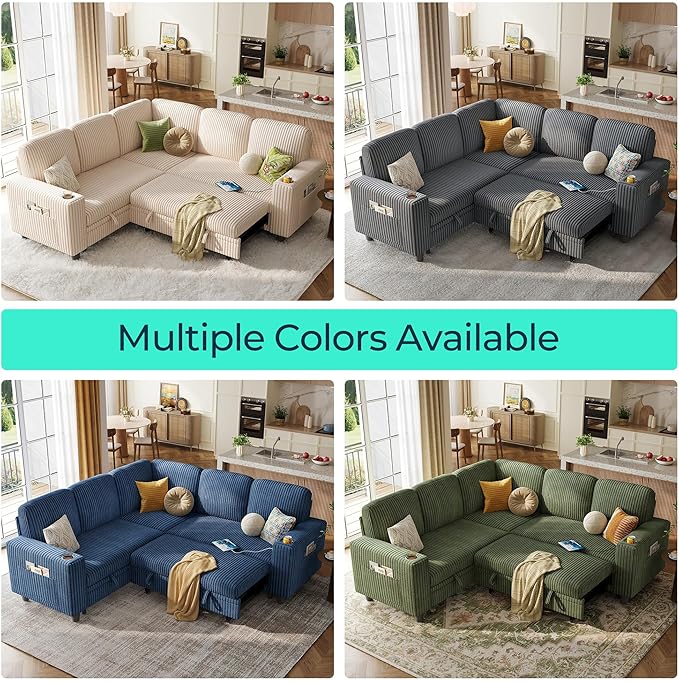 LINSY HOME Sleeper Sofa Bed