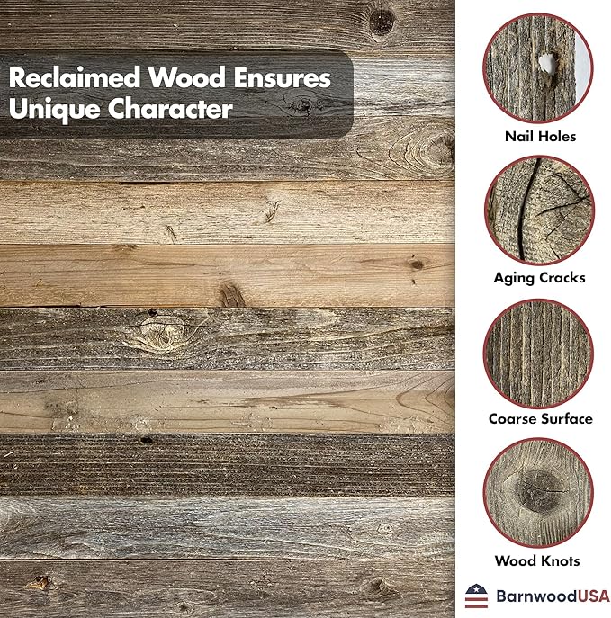 BARNWOODUSA Rustic Blanket Ladder