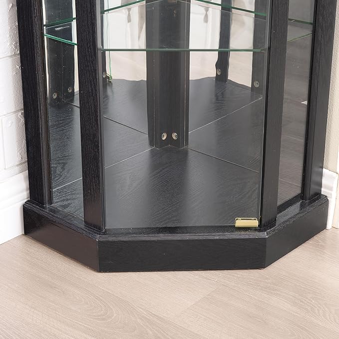 Glass Corner Display Cabinet