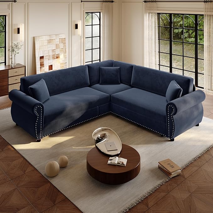 88.2" Sectional Sleeper Sofa