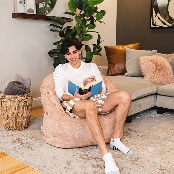Big Joe Milano w/ Vibe Vibrating Massage Bean Bag Chair