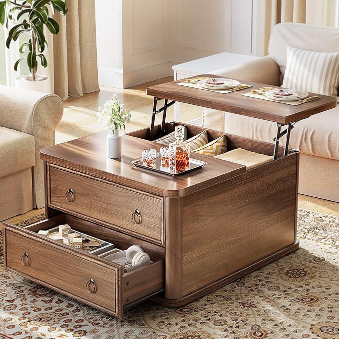 Memobarco 31.5" Lift Top Coffee Table