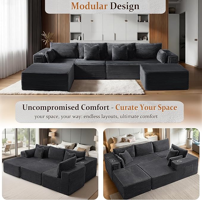 30" Cloud Sectional Couch Single Seat