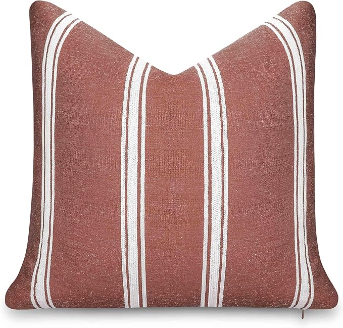 Crumbs Home Modern Farmhouse California Casual Indoor Outdoor Throw Pillow Cover