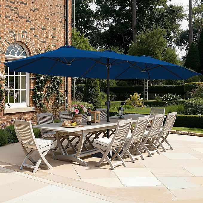 SUPERJARE 15FT Outdoor Patio Umbrella