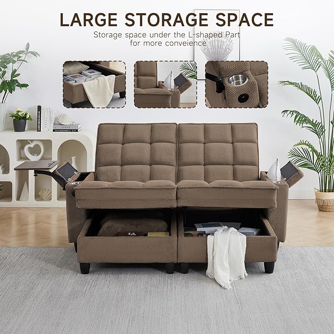 oaaktu 70.9'' Double Chaise Lounge