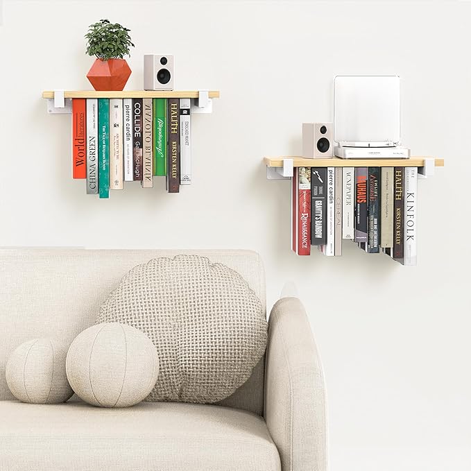 NANATI 2 Set of Floating Bookshelf