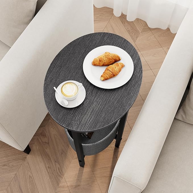 Vagusicc Round Side Table End Table