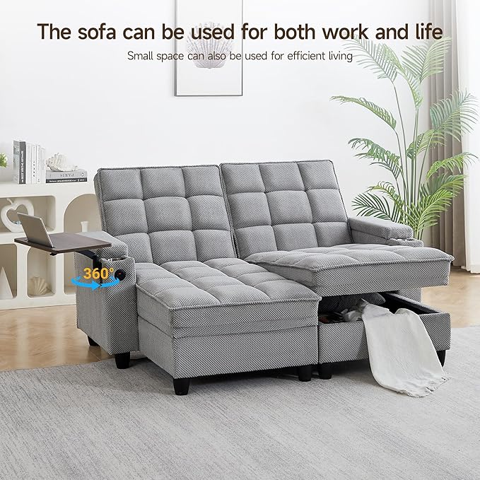 Auvsoce 71" Loveseat Recliner Chair