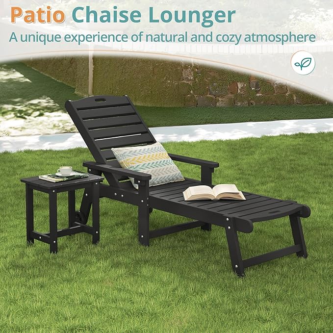 LUE BONA Outdoor Lounge Chair Set