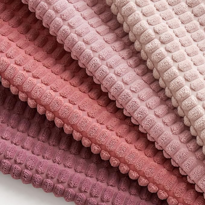 MIULEE Aesthetic Pink Spring Decorative Pillow Covers 20x20 Inch Set of 4