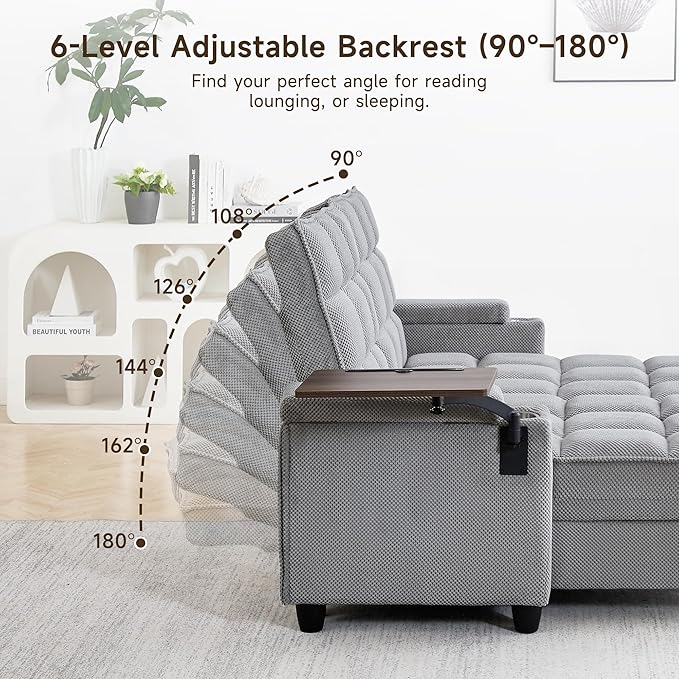 Auvsoce 71" Loveseat Recliner Chair
