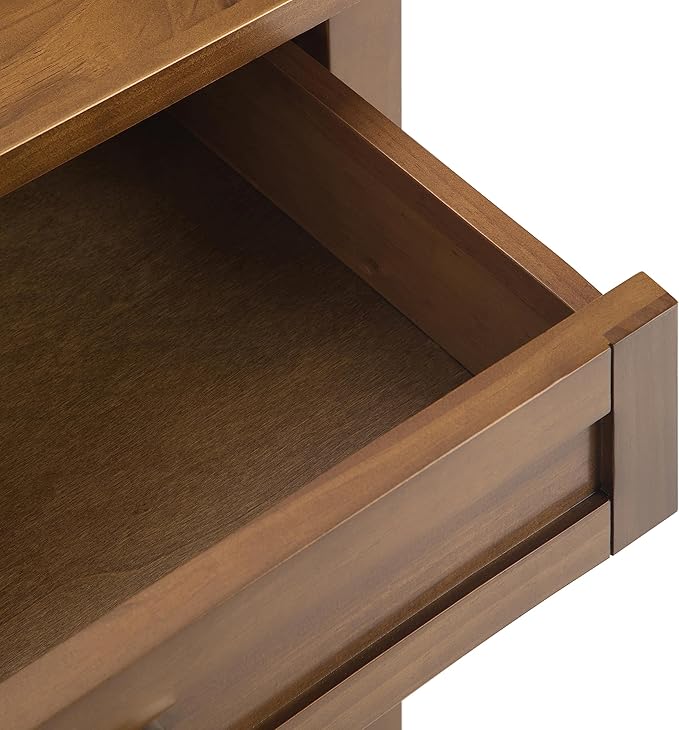 SIMPLIHOME Warm Shaker Bedside Table