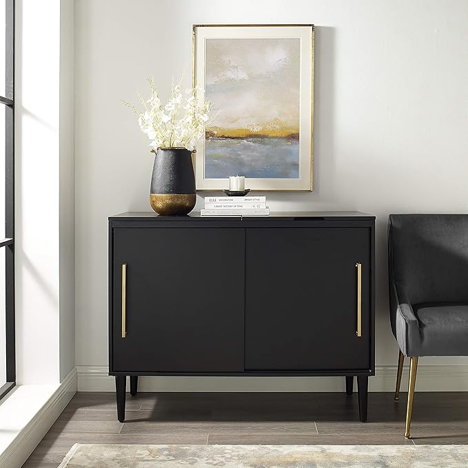 Crosley Furniture Everett Media Console and Record Player Stand