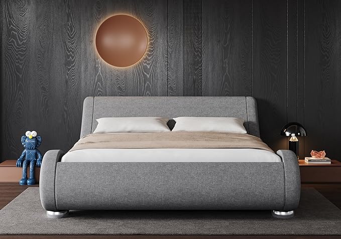 Allewie King Size Bed Frame