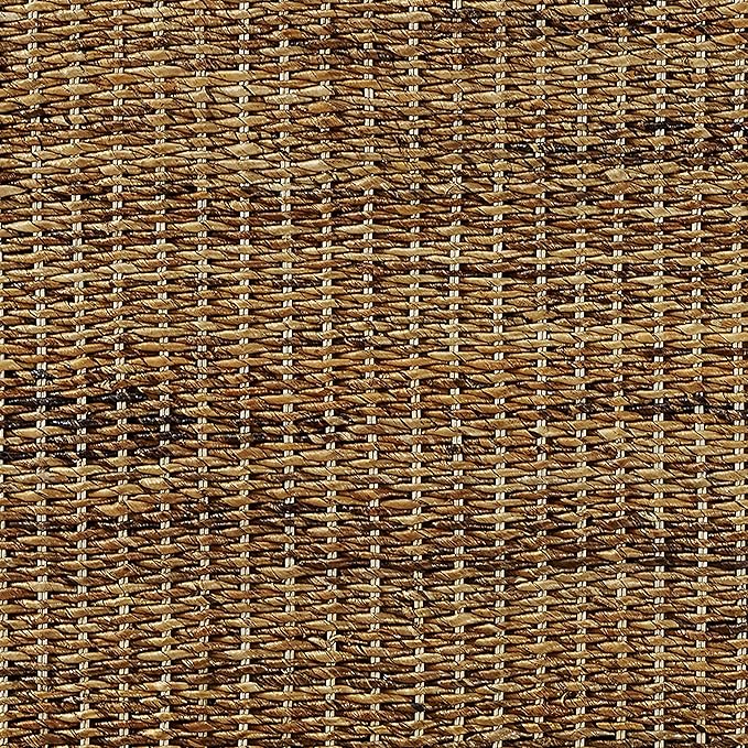 Crosley Furniture Serena Handwoven Natural Fiber Rattan Bed Headboard, Banana